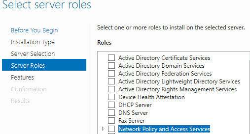Network Policy and Access Service Tools