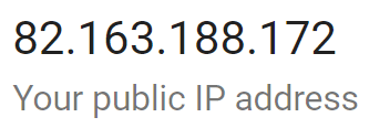 My Public IP Address
