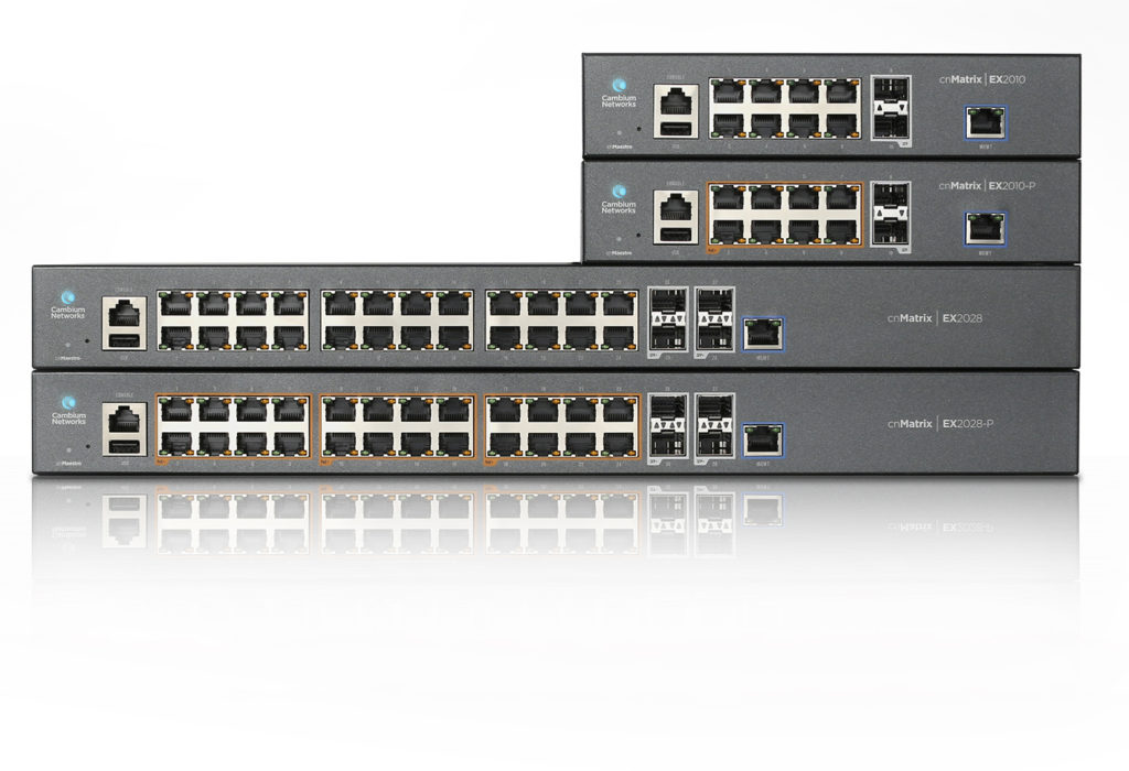 Cambium Networks cnMatrix enterprise switching solutions