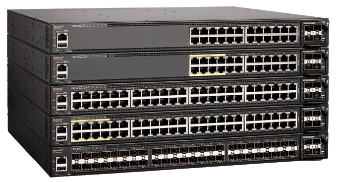 brocade switches-ruckus switches-icx7450-access switches-hot swap-commscope