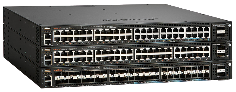 brocade switches-ruckus switches-commscope-long distance-icx7650 stacking-aggregation switches