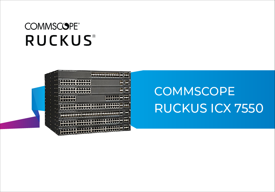 Ruckus ICX 7550 Access Switches Ethernet