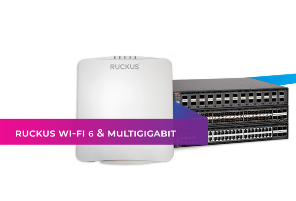 Ruckus WiFi 6 and multigigabit ICX switches
