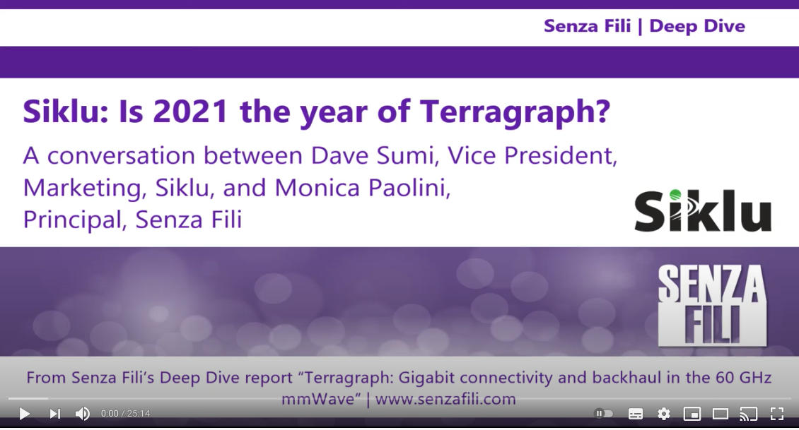 Siklu 2021 The Year of Terragraph Connectivity