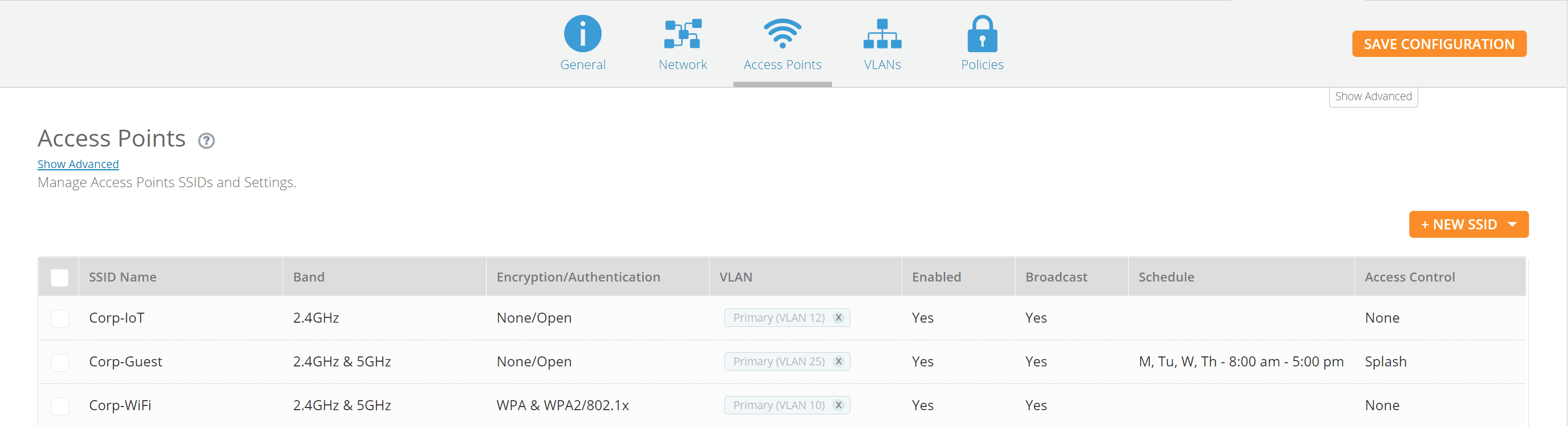 Cambium XMS Cloud: Creating a Profile Step 4.2