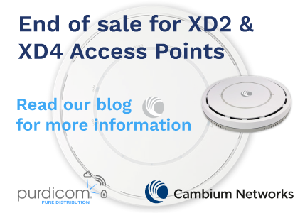 Cambium Networks Announces End of Sale for Xirrus Access Points