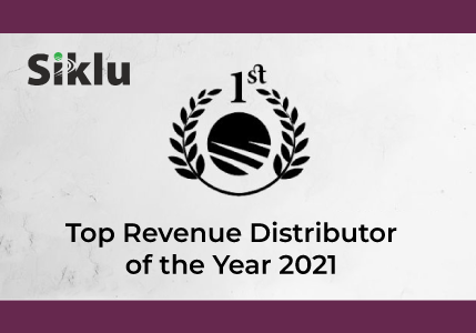 Siklu EMEA Distributor of the Year 2021