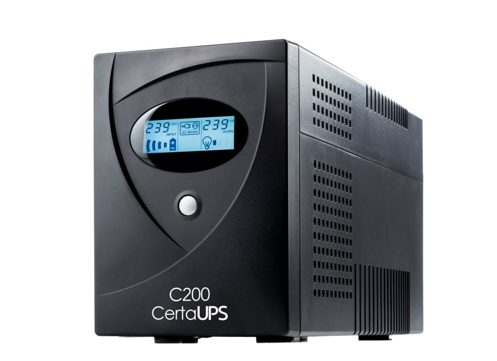 CertaUPS C200 UPS Uninterruptible Power Supply