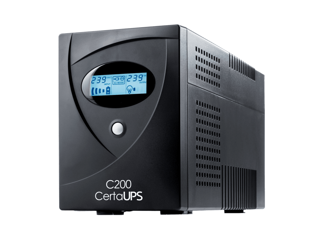 CertaUPS C200 UPS Uninterruptible Power Supply