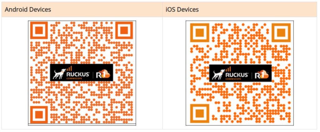 Ruckus One network management mobile app