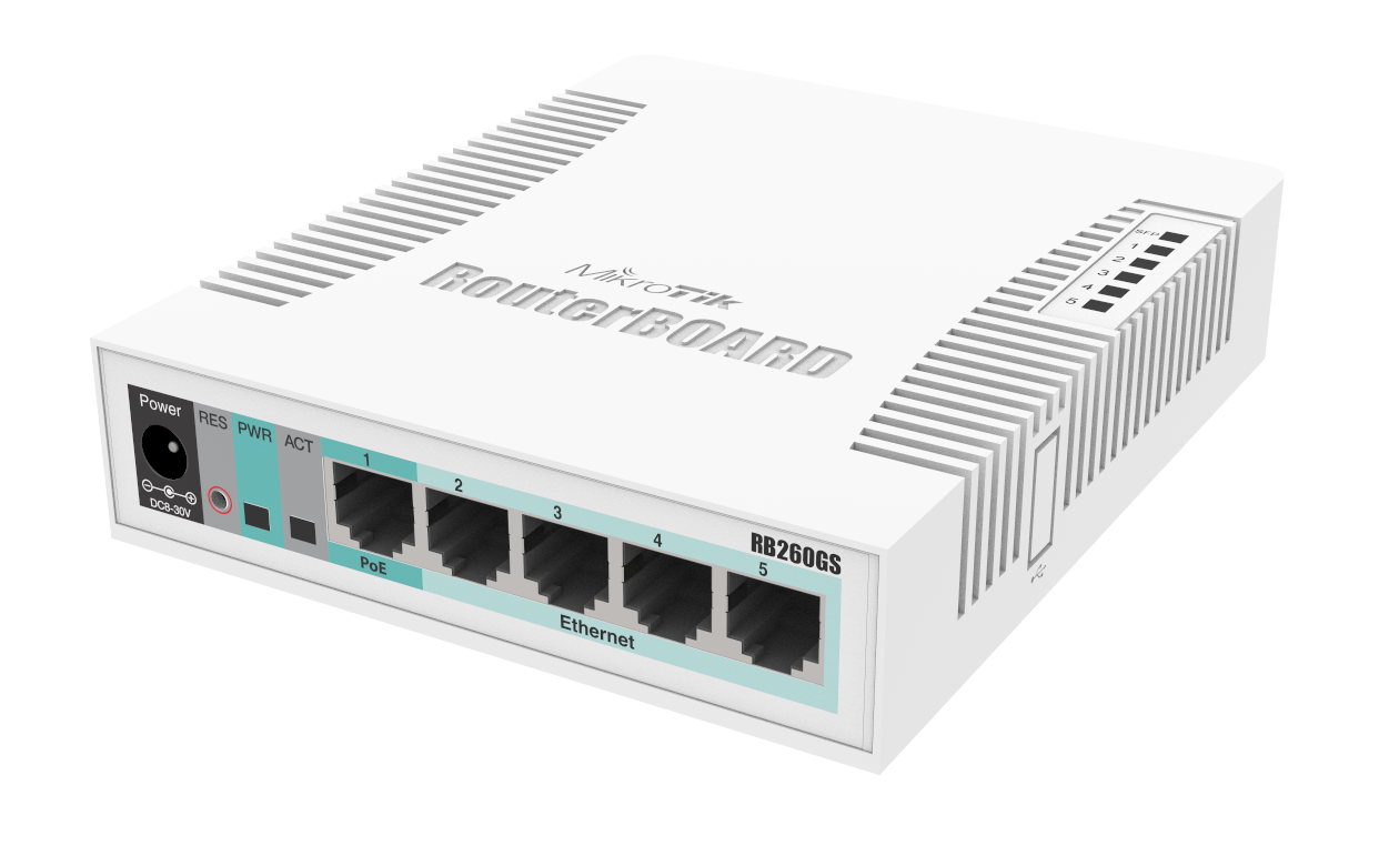 MikroTik SOHO Switches RB260GS RouterBOARD