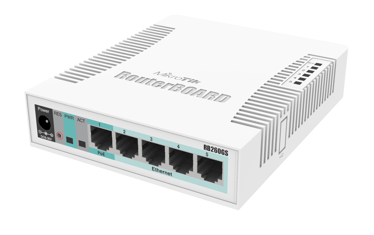 MikroTik SOHO Switches RB260GS RouterBOARD