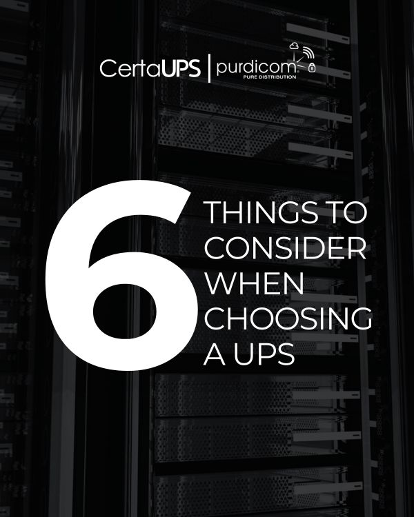 Top 6 Reasons To Choose a UPS - Choose CertaUPS